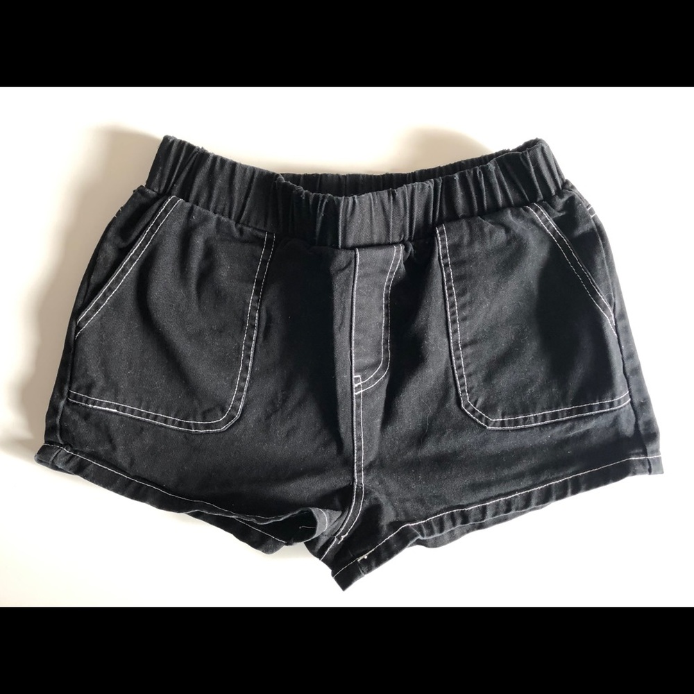 LF SEEK the label black shorts